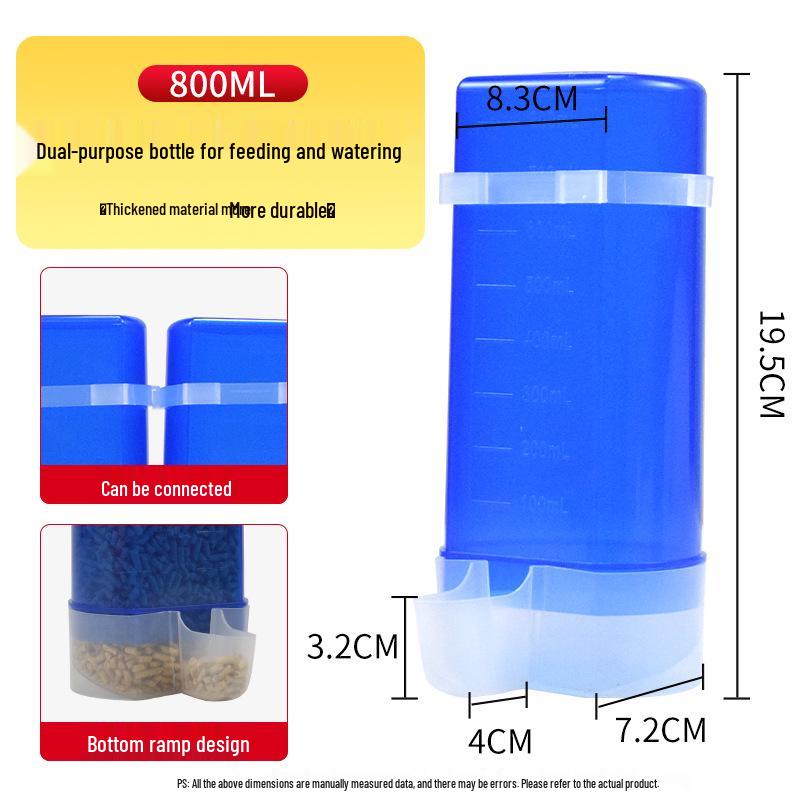 Dual-Use Parrot and Quail Water Feeder Cup
Dual-Use Parrot and Quail Water Feeder Cup