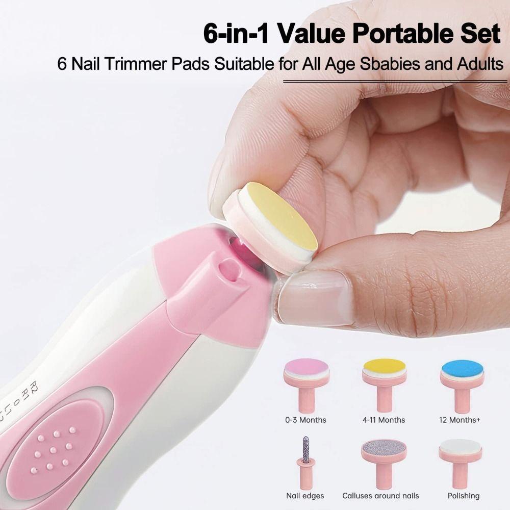 Multifunction Baby Nail File Clippers Anti-clamping Toes Fingernail Cutter Newborn Gift рожевий
Multifunction Baby Nail File Clippers Anti-clamping Toes Fingernail Cutter Newborn Gift рожевий