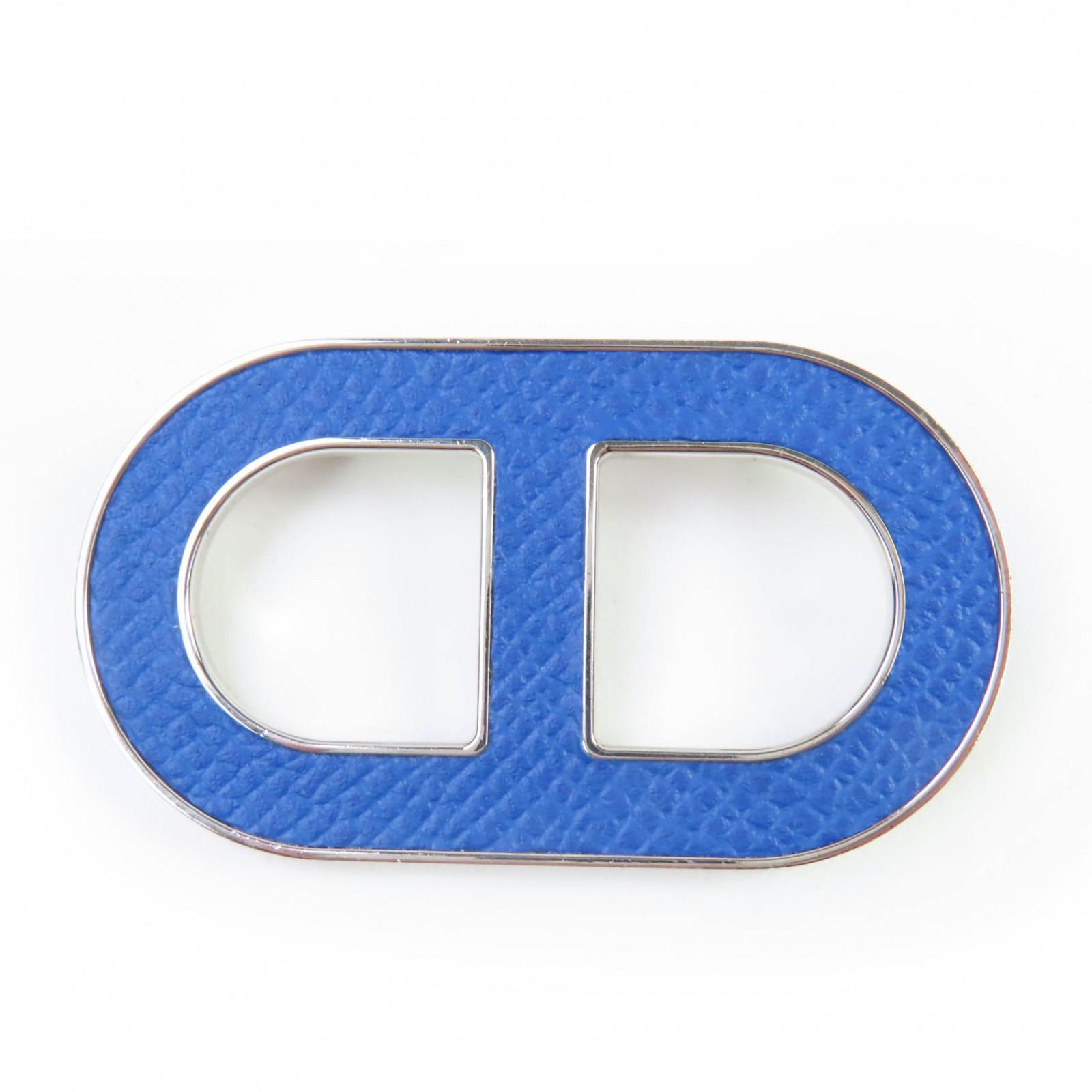 HERMES Brooch Chaine d Ancre Brooch blue leather Women Used
HERMES Brooch Chaine d Ancre Brooch blue leather Women Used