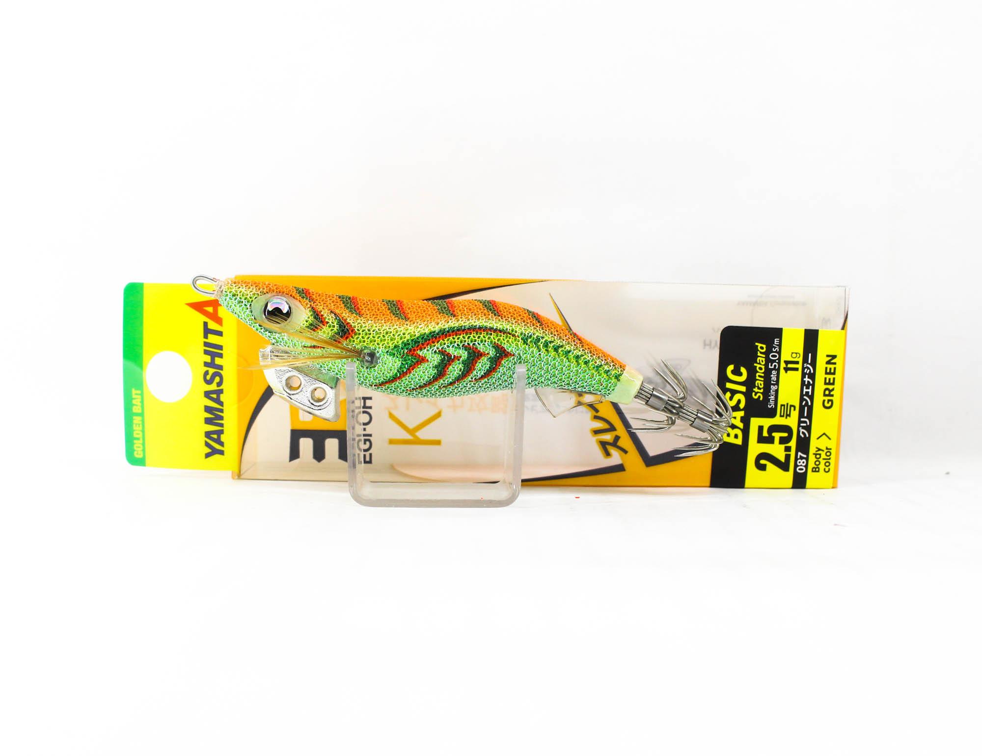 Yamashita Live Egi-O-K Squid Jig 2.5 -11 grams-5 sec per m 087 (4518)
Yamashita Live Egi-O-K Squid Jig 2.5 -11 grams-5 sec per m 087 (4518)