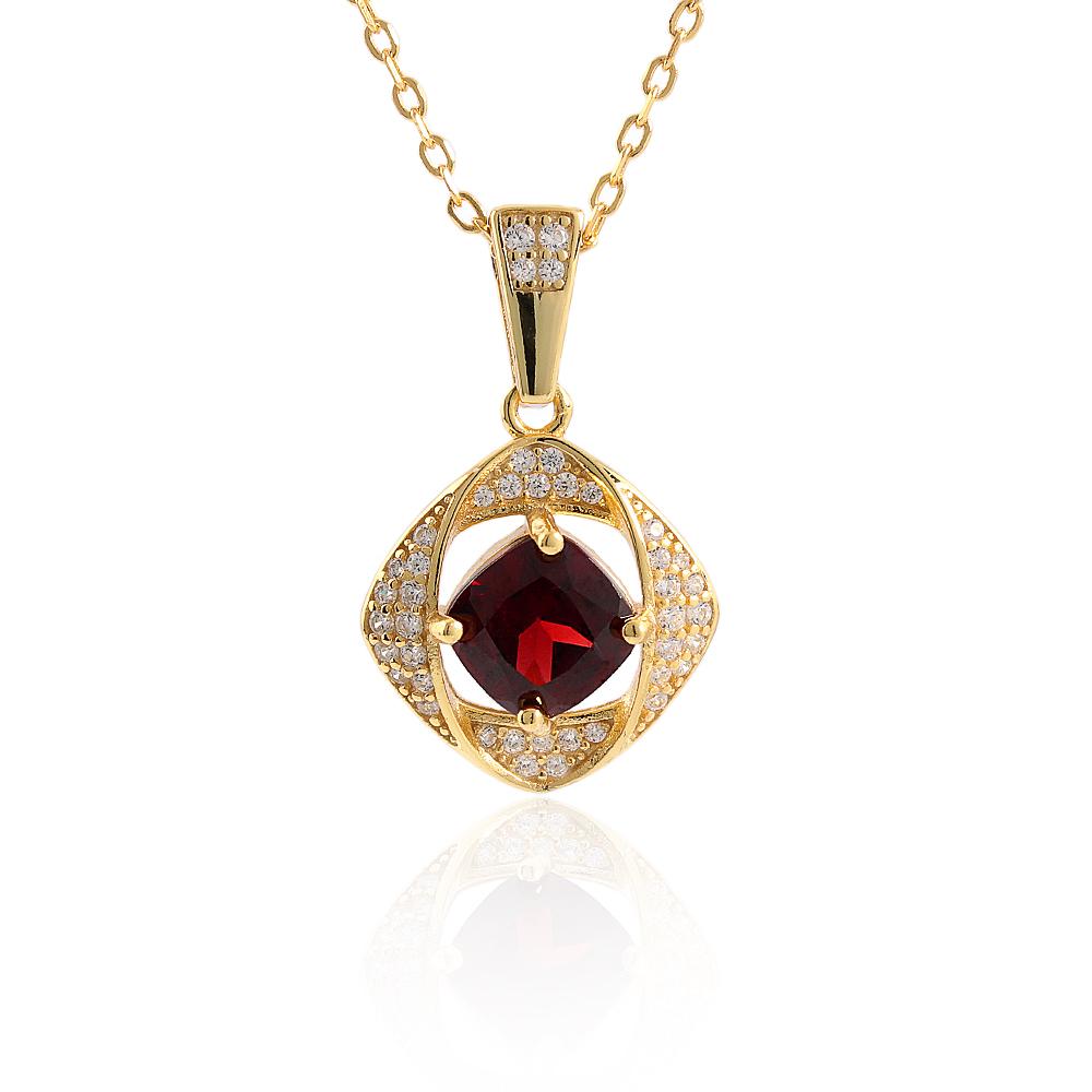 Elegant 925 Sterling Silver October Birthstone Women s Necklace Natural garnet fine Jewelry gemstones for banquet engagement gift m красный
Elegant 925 Sterling Silver October Birthstone Women s Necklace Natural garnet fine Jewelry gemstones for banquet engagement gift m красный