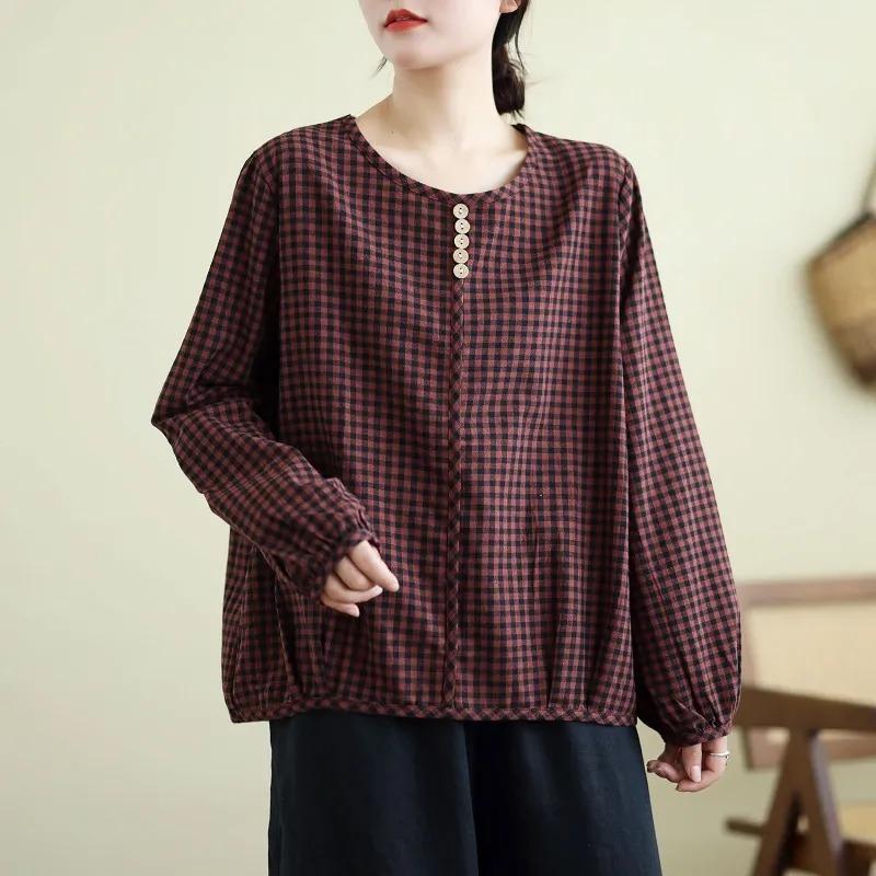 Middle-aged and Elderly Mothers Long-sleeved T-shirt Women s Spring and Autumn New Style Literary Retro Loose Versatile 2XL червоний
Middle-aged and Elderly Mothers Long-sleeved T-shirt Women s Spring and Autumn New Style Literary Retro Loose Versatile 2XL червоний