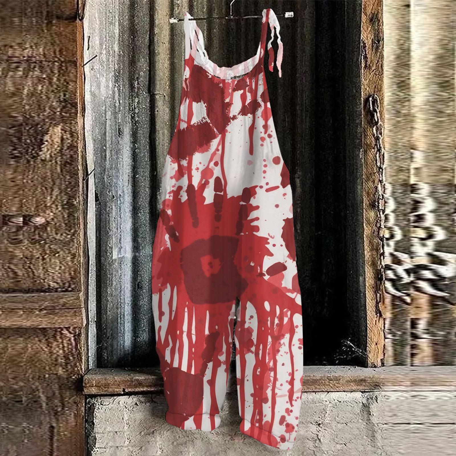 Женский комбинезон с принтом Хэллоуина, повседневный свободный винтажный комбинезон из хлопка и льна L киноварь
Женский комбинезон с принтом Хэллоуина, повседневный свободный винтажный комбинезон из хлопка и льна L киноварь