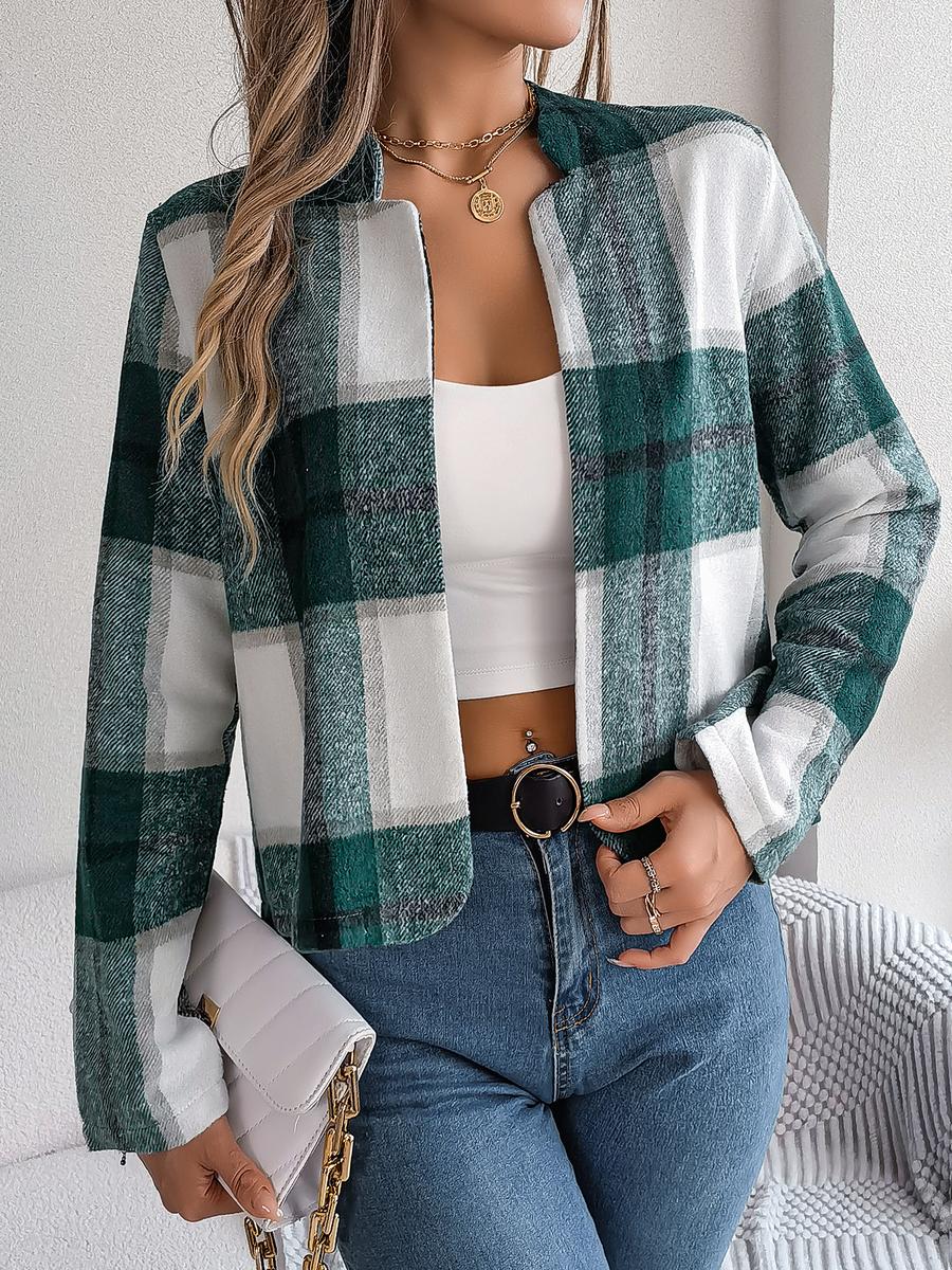Autumn Winter Casual Plaid Long Sleeve Wool Set Women s Clothing XL зелений
Autumn Winter Casual Plaid Long Sleeve Wool Set Women s Clothing XL зелений