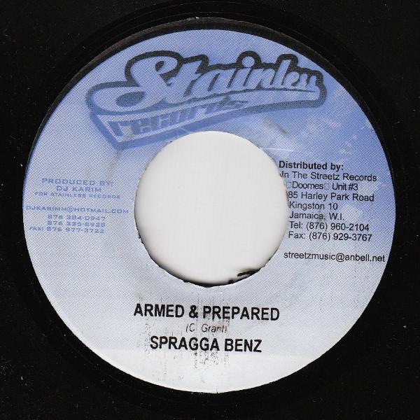 7inch Record SPRAGGA BENZ / CEZAR - Armed & Prepared / Me & You NONE Stainless Recor Jamaica Reggae, Ska & Dub Used
7inch Record SPRAGGA BENZ / CEZAR - Armed & Prepared / Me & You NONE Stainless Recor Jamaica Reggae, Ska & Dub Used