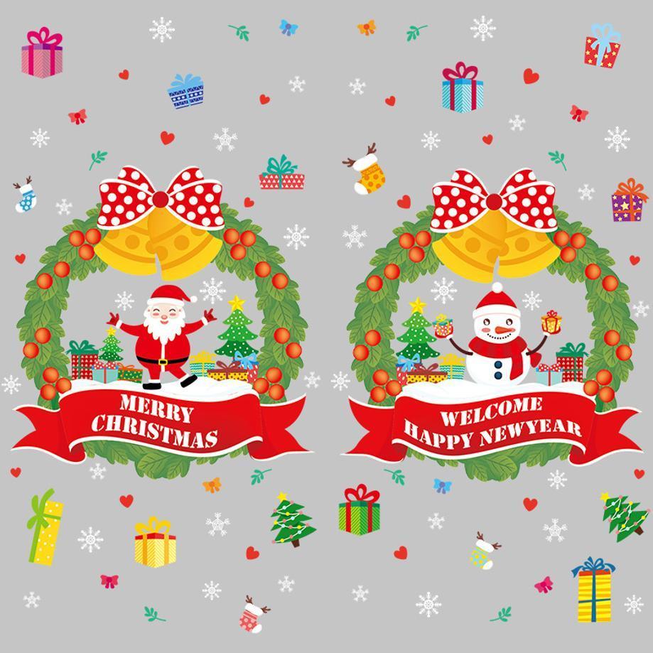 1 Pcs Shop Window Glass Door Stickers Christmas Decorations Scene Layout Santa Claus Wreath Sliding Door Stickers 1 Pcs
1 Pcs Shop Window Glass Door Stickers Christmas Decorations Scene Layout Santa Claus Wreath Sliding Door Stickers 1 Pcs