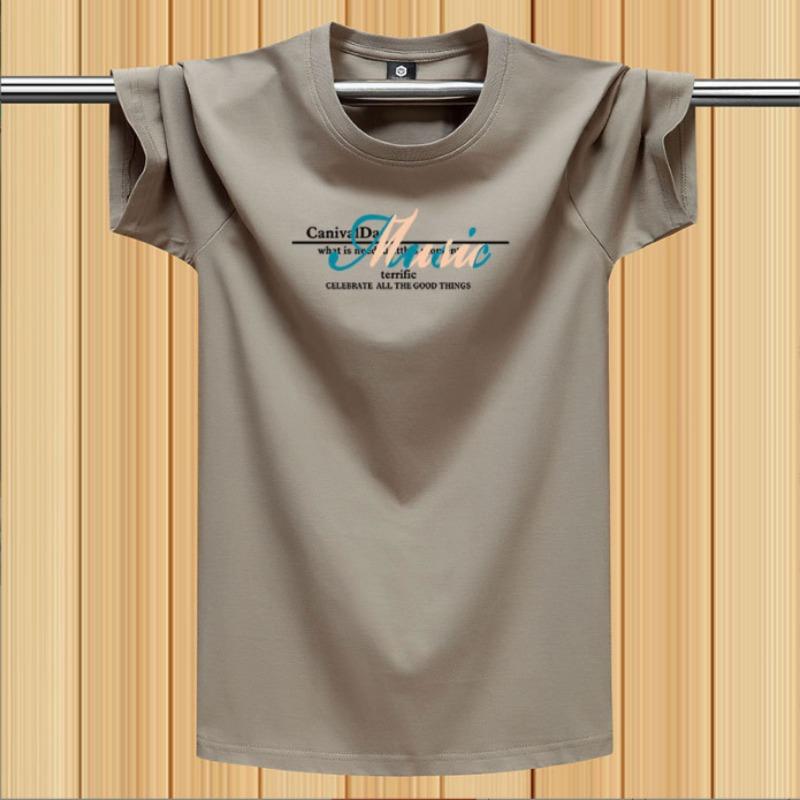 Летняя футболка с коротким рукавом из чистого хлопка, мужская модная свободная универсальная футболка с коротким рукавом, базовая рубашка, топ 6XL
Летняя футболка с коротким рукавом из чистого хлопка, мужская модная свободная универсальная футболка с коротким рукавом, базовая рубашка, топ 6XL