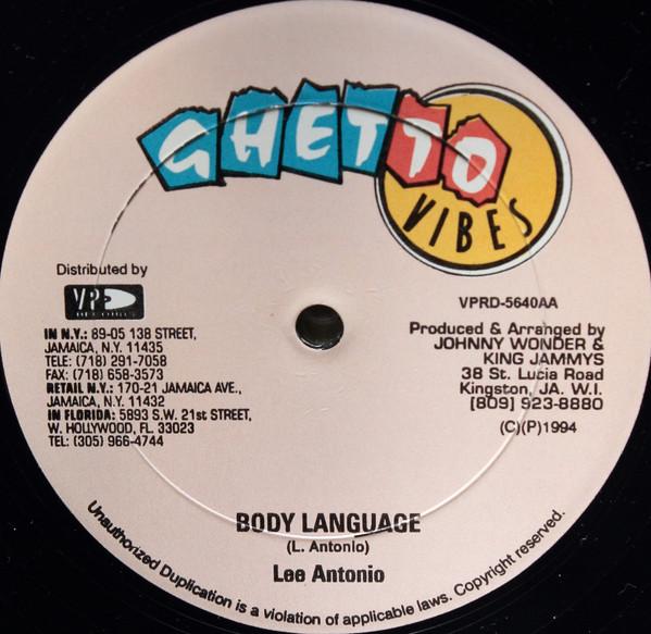 12inch Record LUKIE D / LEE ANTONIO - Hold Me Tonight; Version / Body Lan VPRD5640 Ghetto Vibes/VP 1994 US Reggae, Ska & Dub Used
12inch Record LUKIE D / LEE ANTONIO - Hold Me Tonight; Version / Body Lan VPRD5640 Ghetto Vibes/VP 1994 US Reggae, Ska & Dub Used