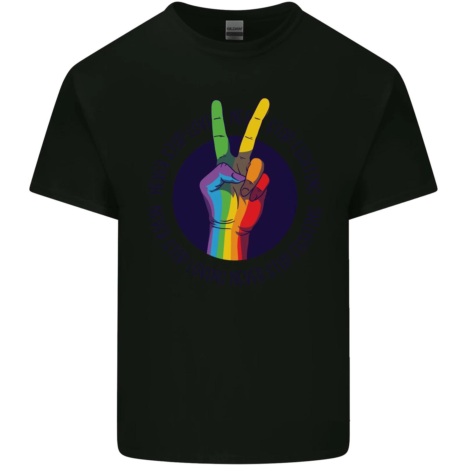 LGBT Never Stop Loving Fighting Gay Pride Kids T-Shirt Childrens L
LGBT Never Stop Loving Fighting Gay Pride Kids T-Shirt Childrens L