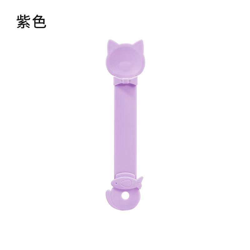 Cat Strip Feeding Squeeze Spoon Wall Mountable Liquid Food Dispenser Convenient Pet Feeding Tool фіолетовий
Cat Strip Feeding Squeeze Spoon Wall Mountable Liquid Food Dispenser Convenient Pet Feeding Tool фіолетовий