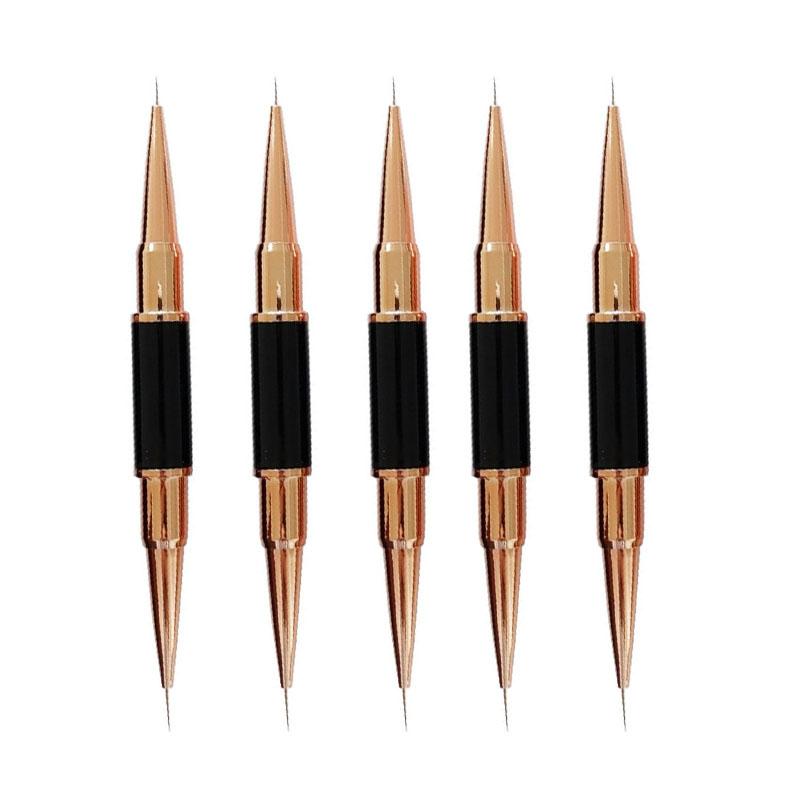 5Pcs Nail Art Brush Double Ended Nail Design Painting Brush Nail Dotting Tool for Nail Salon
5Pcs Nail Art Brush Double Ended Nail Design Painting Brush Nail Dotting Tool for Nail Salon