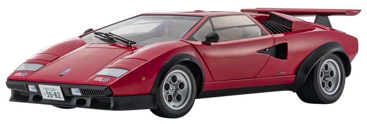 Kyosho Original Lamborghini Countach Walter Wolfe Red Готовый продукт KS08617R 1/12
Kyosho Original Lamborghini Countach Walter Wolfe Red Готовый продукт KS08617R 1/12
