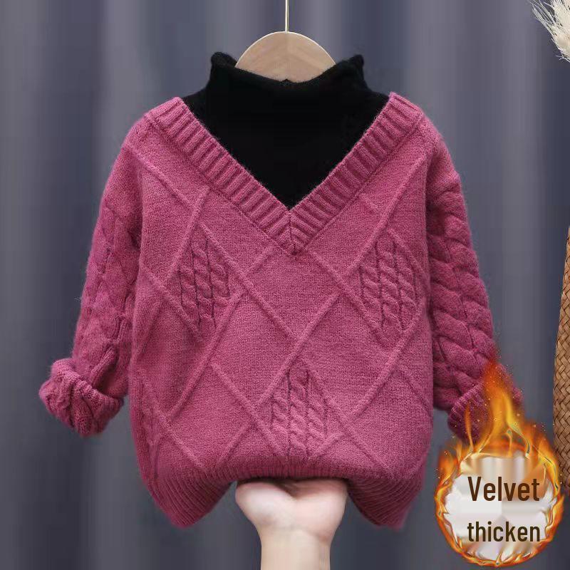 2025 Пуловер з високою горловиною для дівчаток у корейському стилі: Модний тренд осінь/зима 140
2025 Пуловер з високою горловиною для дівчаток у корейському стилі: Модний тренд осінь/зима 140