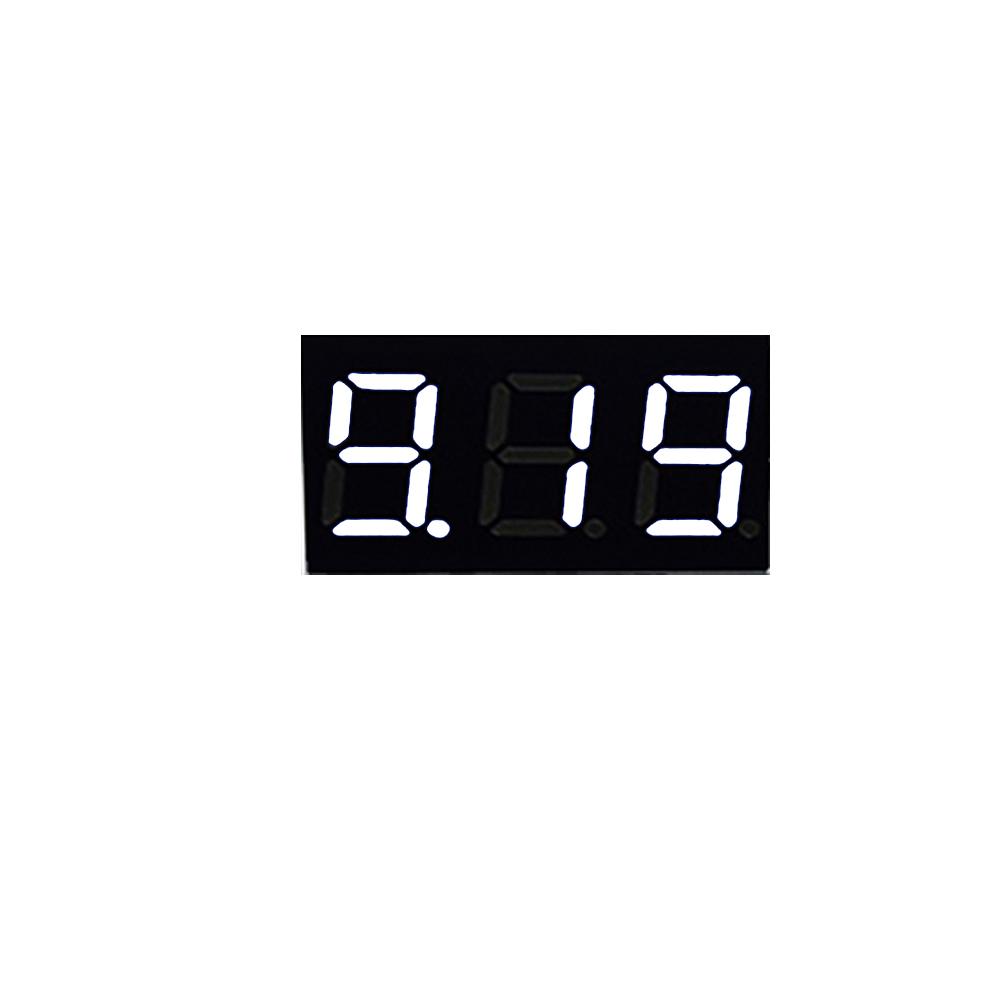 Mini 0.36 Inch DC 4-40V DC0-100V Voltmeter 2 Wires 3 Wires LED Motorcycle Digital Voltmeter Tester Digital Display Meter 3 Wire DC0-100V білий
Mini 0.36 Inch DC 4-40V DC0-100V Voltmeter 2 Wires 3 Wires LED Motorcycle Digital Voltmeter Tester Digital Display Meter 3 Wire DC0-100V білий