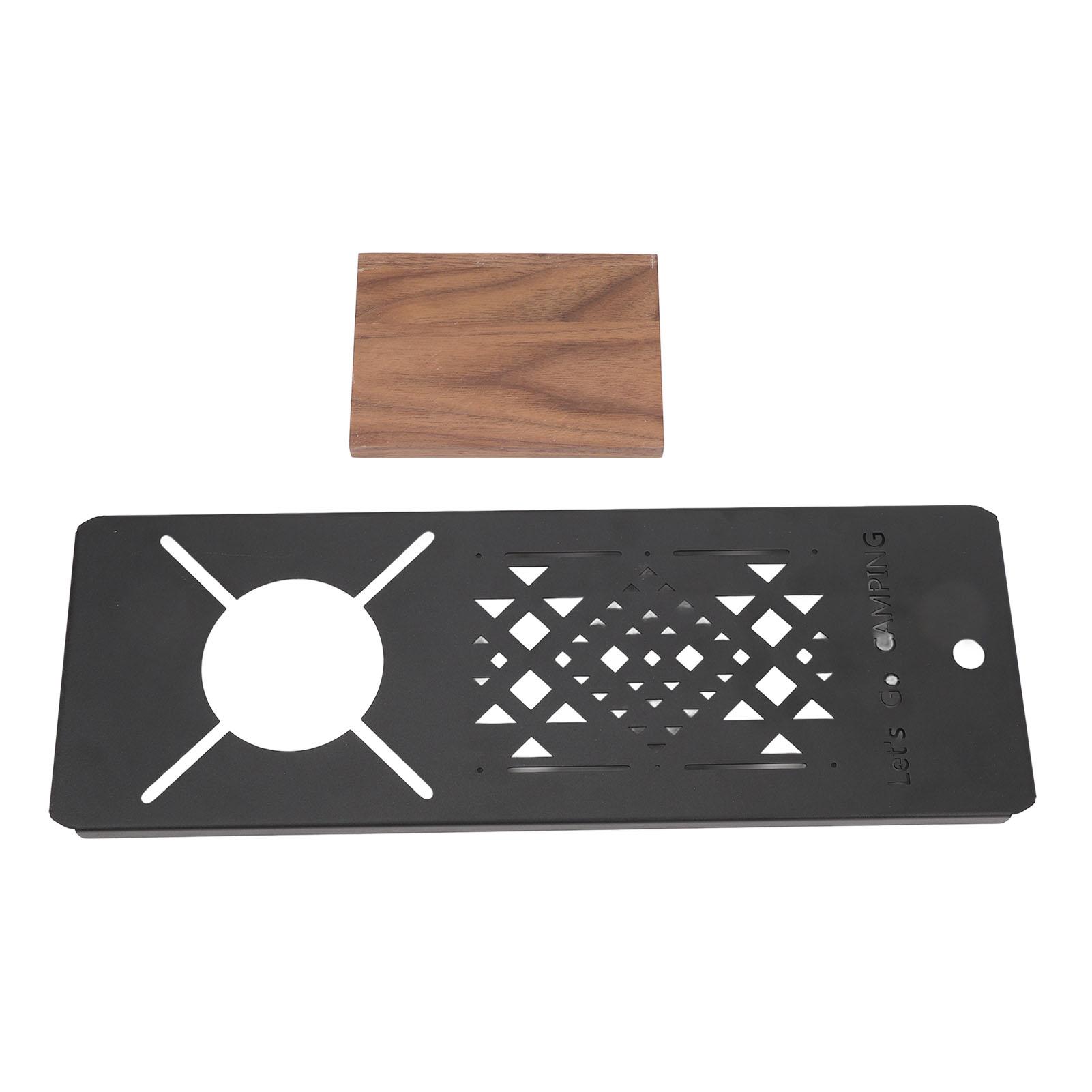 Outdoor Camping Table Board Expand Space Easy to Clean Black Multipurpose for SOTO Spider Stove IGT Modular Unit
Outdoor Camping Table Board Expand Space Easy to Clean Black Multipurpose for SOTO Spider Stove IGT Modular Unit