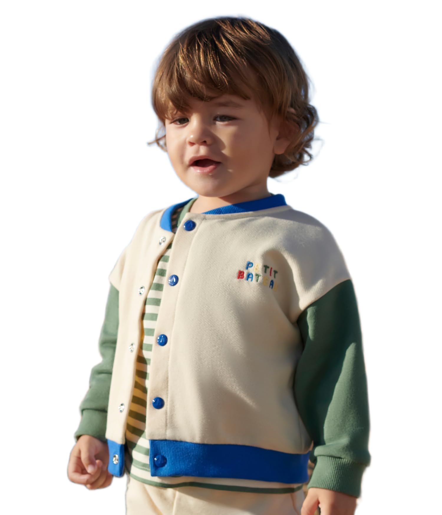 Petit Bateau Blouson A0CPO Milky Size 36 95cm White/Green, Months,
Petit Bateau Blouson A0CPO Milky Size 36 95cm White/Green, Months,