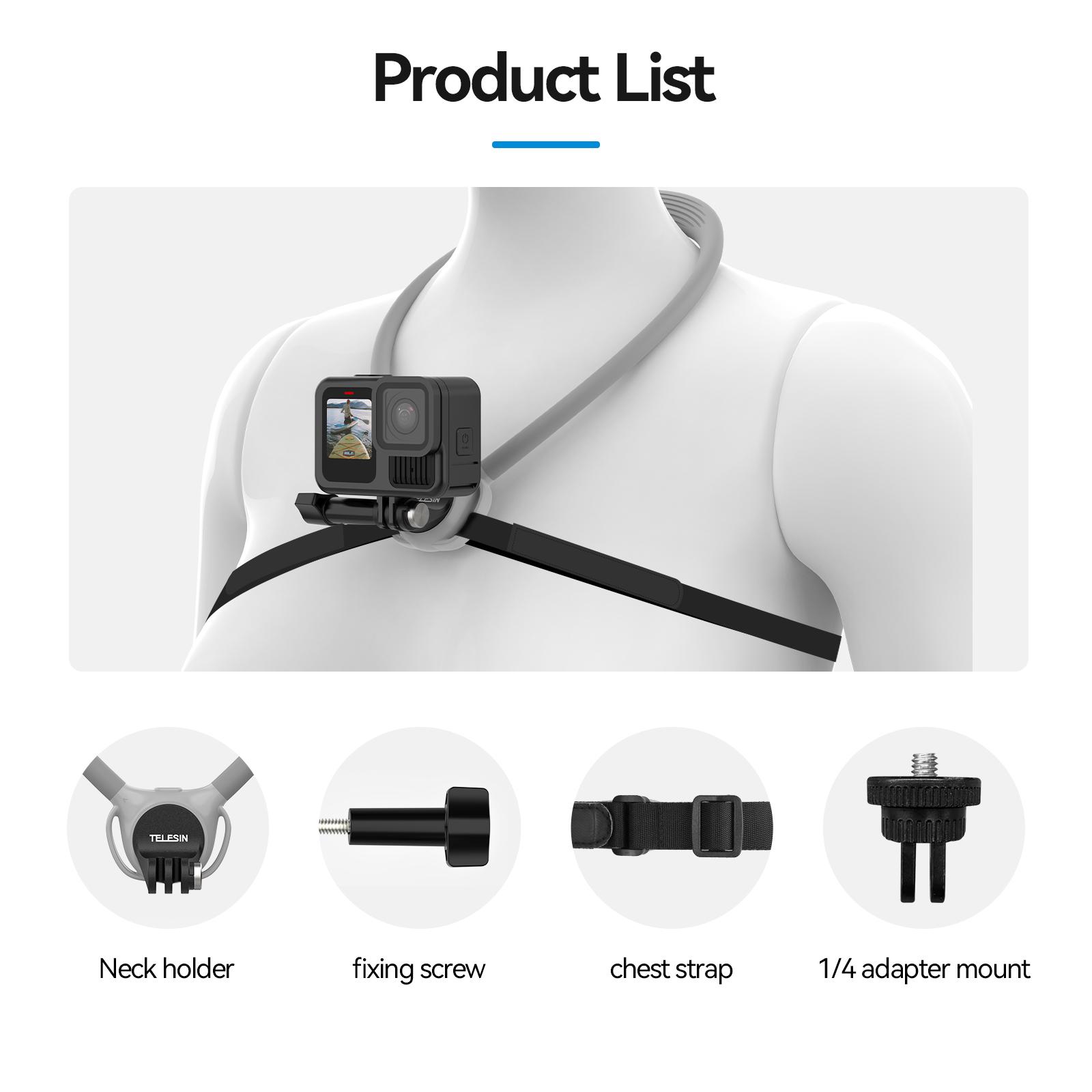 Action Camera Neck Bracket Is Suitable For Se2.0 Dji Action6/5/4 Neck Bracket Gopro13 Chest Bracket сірий
Action Camera Neck Bracket Is Suitable For Se2.0 Dji Action6/5/4 Neck Bracket Gopro13 Chest Bracket сірий
