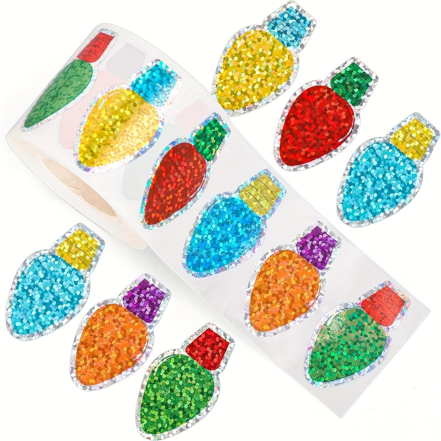 500pcs Christmas Tree Glitter Stickers with Multi-Color Sparkling, Self-Adhesive PVC Labels for Gift Wrapping, Scrapbooking
500pcs Christmas Tree Glitter Stickers with Multi-Color Sparkling, Self-Adhesive PVC Labels for Gift Wrapping, Scrapbooking