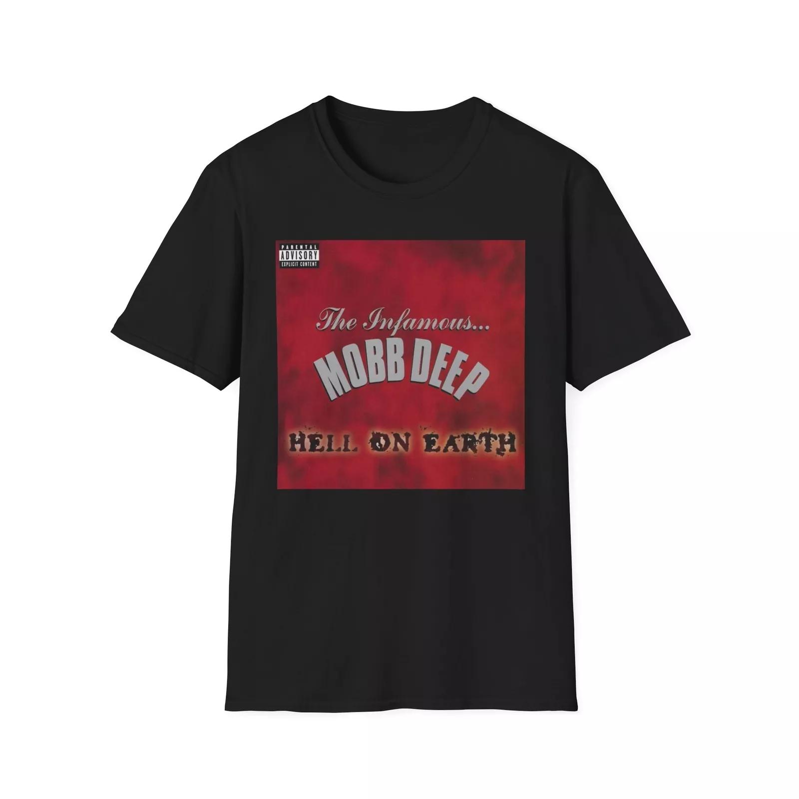 Нова літня чоловіча модна футболка Mobb Deep Чоловіча скандальна на червоній футболці Червона Унісекс З коротким рукавом Чоловіча повсякденна футболка S
Нова літня чоловіча модна футболка Mobb Deep Чоловіча скандальна на червоній футболці Червона Унісекс З коротким рукавом Чоловіча повсякденна футболка S