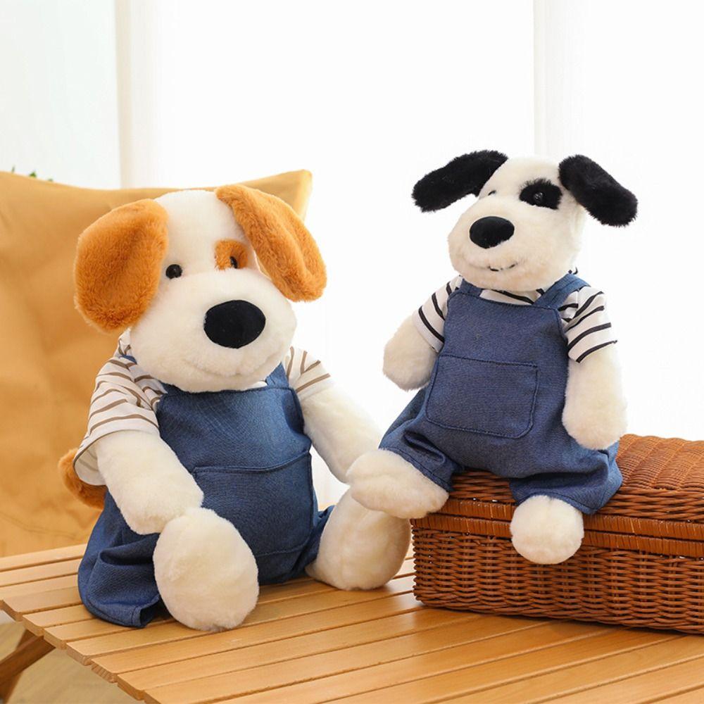 Simulation Dog Plush Toys PP Cotton Stuffed Animal Dog Doll Overalls Puppy Doll Birthday Parties 28CM-Style A
Simulation Dog Plush Toys PP Cotton Stuffed Animal Dog Doll Overalls Puppy Doll Birthday Parties 28CM-Style A