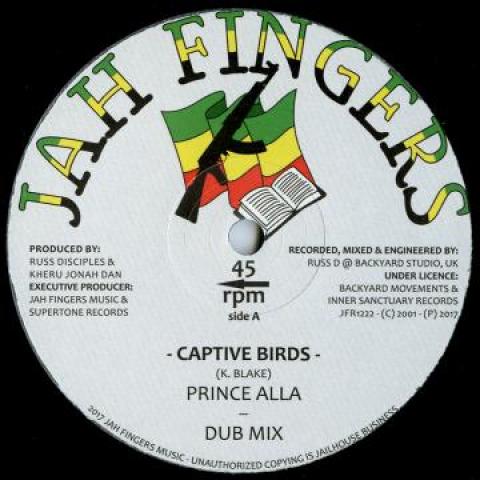 12inch Record PRINCE ALLA - Captive Birds; Dub / Nuclear Race; JFR1222 Jah Fingers 2001 UK Reggae, Ska & Dub Used
12inch Record PRINCE ALLA - Captive Birds; Dub / Nuclear Race; JFR1222 Jah Fingers 2001 UK Reggae, Ska & Dub Used