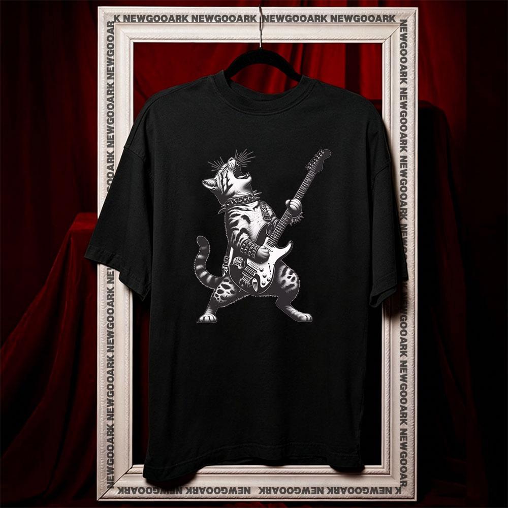 Cat playing guitar tshirt Women Unisex summer cotton graphic t shirts Adult streetwear tops tee Oneck Comfortable S
Cat playing guitar tshirt Women Unisex summer cotton graphic t shirts Adult streetwear tops tee Oneck Comfortable S