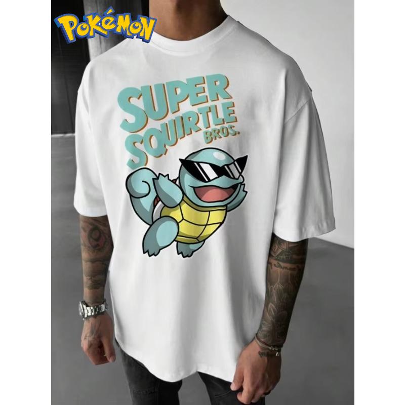 Pokémon2026 Squirtle Cartoon pattern neutral Short Sleeve Casual Top Street Style Cartoon Pattern Summer comfortable Tshirt S
Pokémon2026 Squirtle Cartoon pattern neutral Short Sleeve Casual Top Street Style Cartoon Pattern Summer comfortable Tshirt S
