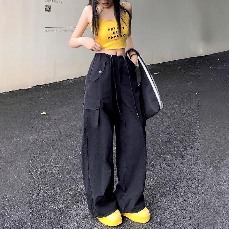 Женские летние эластичные брюки с высокой талией и широкими штанинами Small чёрный
Женские летние эластичные брюки с высокой талией и широкими штанинами Small чёрный