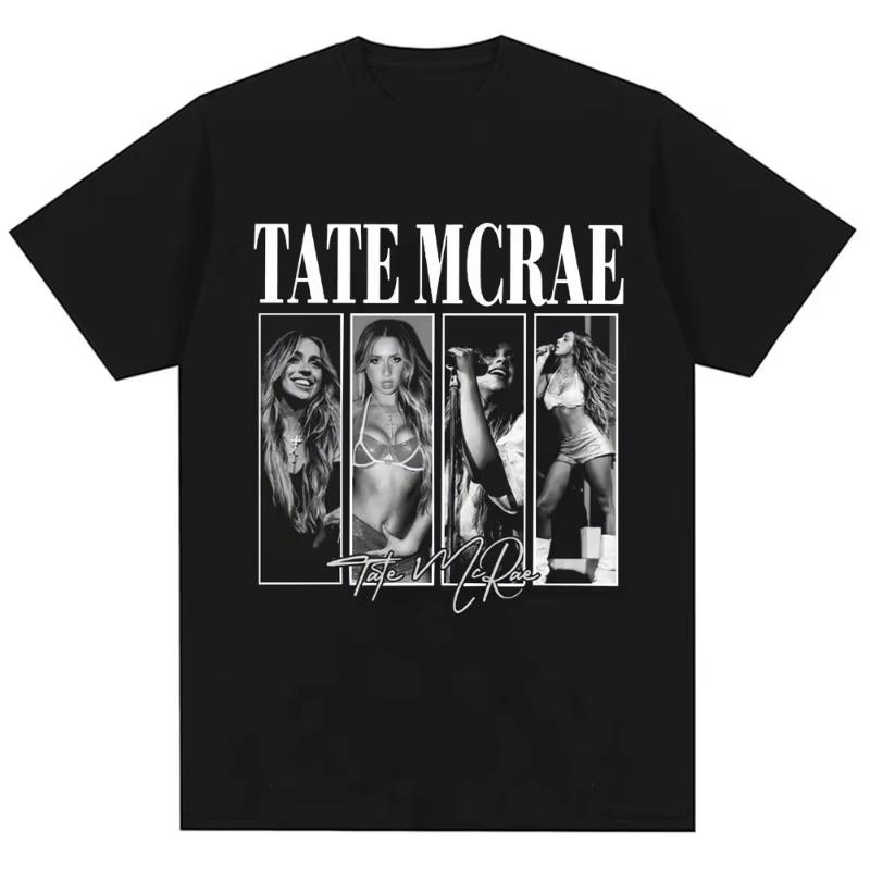 Tate McRae Signature Print T Shirt Streetwear Tate McRae 2026 Fashion Tshirts Cotton Women T Shirts Oversized Women Tshirt XL
Tate McRae Signature Print T Shirt Streetwear Tate McRae 2026 Fashion Tshirts Cotton Women T Shirts Oversized Women Tshirt XL