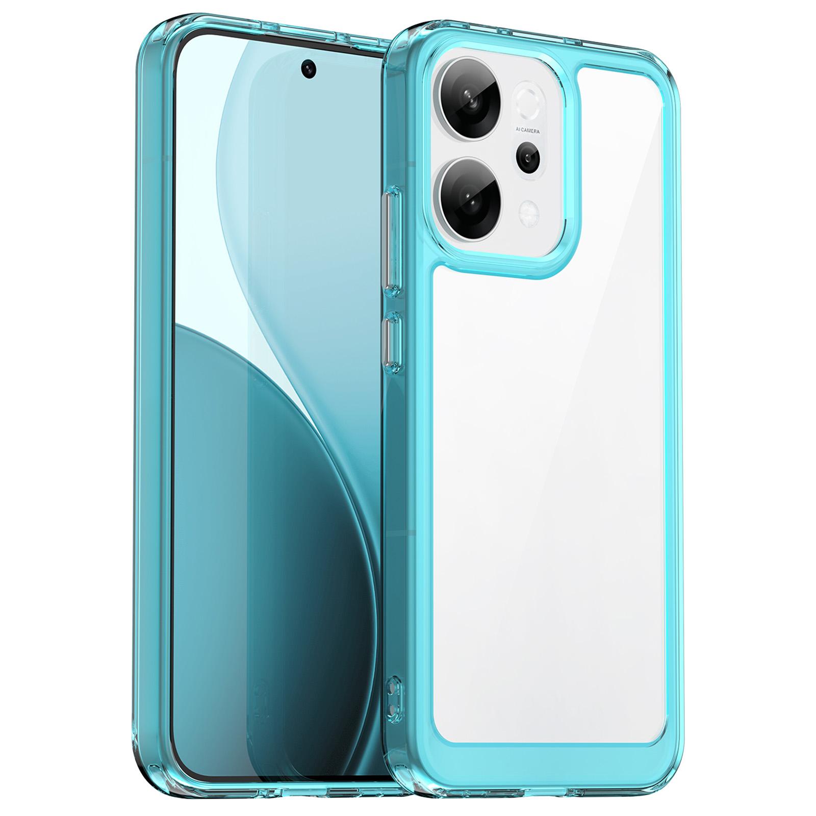 Для Oppo Reno14 5G (Глобальний) Чохол TPU+Акрил Захисний Прозорий Чохол для Телефону Transparent Blue
Для Oppo Reno14 5G (Глобальний) Чохол TPU+Акрил Захисний Прозорий Чохол для Телефону Transparent Blue