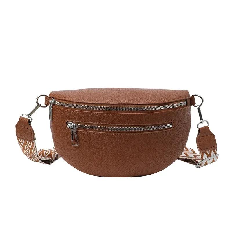 Simple Casual Solid Color PU Waist Packs 2026 Hot Selling Stitching Zipper Crossbody Bag Sweet Soft Popular Commuting Chest Bags
Simple Casual Solid Color PU Waist Packs 2026 Hot Selling Stitching Zipper Crossbody Bag Sweet Soft Popular Commuting Chest Bags