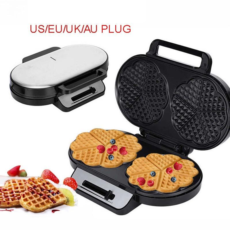 Waffle maker double plate love electric baking pan timed temperatu adjustment double-sided baking pan egg roll breakfast machin AU чорний
Waffle maker double plate love electric baking pan timed temperatu adjustment double-sided baking pan egg roll breakfast machin AU чорний