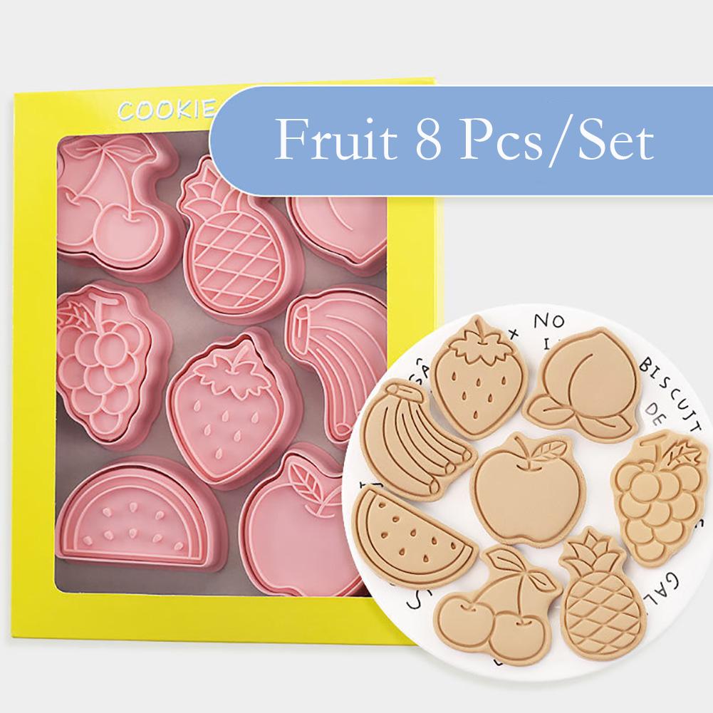 8 шт мультфильм фрукты бисквит плесень 3D арбуз клубничное яблоко банан шаблон пищевого сорта PP сладкое тесто бисквит формы для домашней кухни пекарни инструмент для выпечки
8 шт мультфильм фрукты бисквит плесень 3D арбуз клубничное яблоко банан шаблон пищевого сорта PP сладкое тесто бисквит формы для домашней кухни пекарни инструмент для выпечки