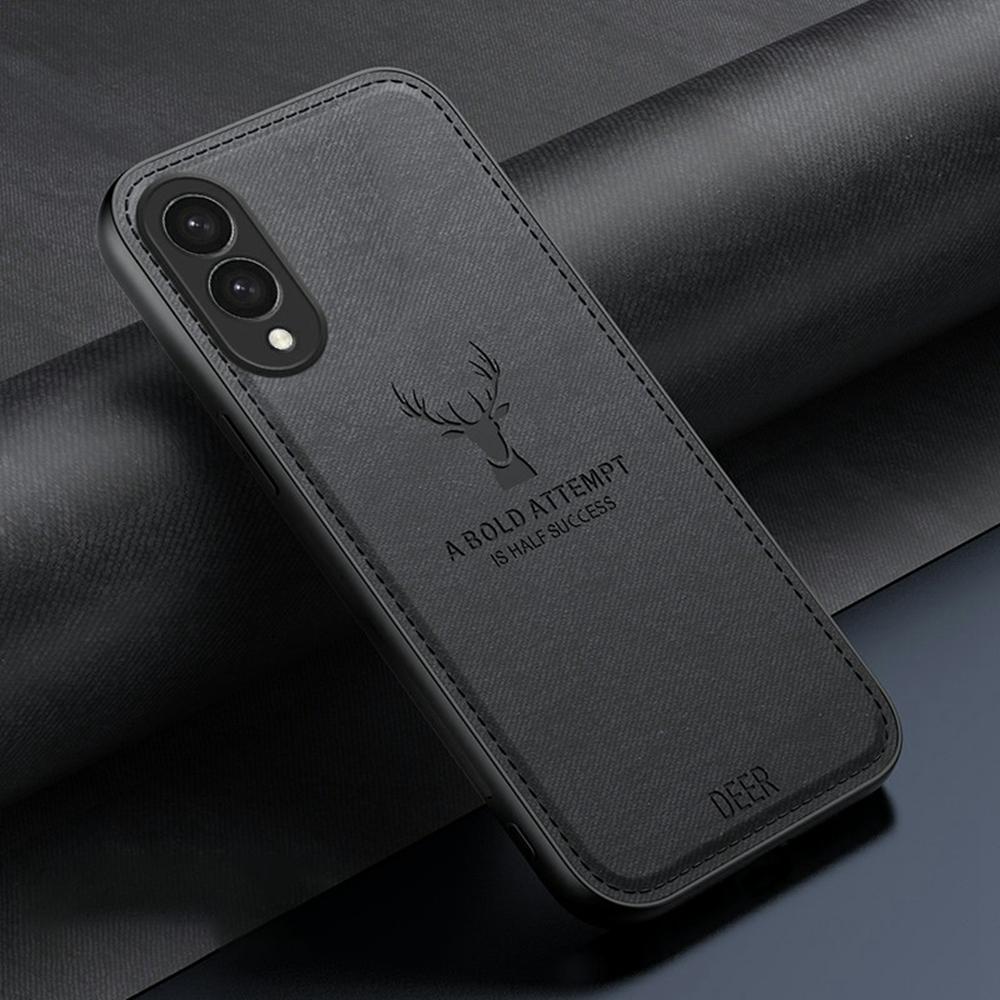For Samsung Galaxy S25 Edge Case Deer Pattern Cloth Texture PU+PC+TPU Phone Cover Grey
For Samsung Galaxy S25 Edge Case Deer Pattern Cloth Texture PU+PC+TPU Phone Cover Grey