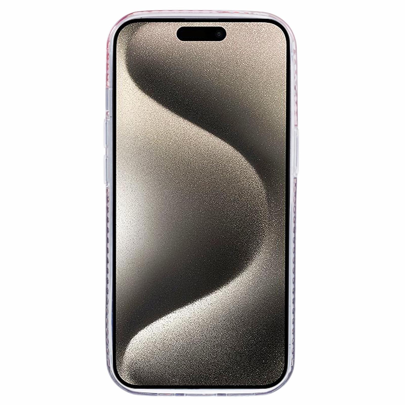 For iPhone 15 Phone Cover IMD TPU+Acrylic Slim-Fit Case Compatible with MagSafe Pink
For iPhone 15 Phone Cover IMD TPU+Acrylic Slim-Fit Case Compatible with MagSafe Pink