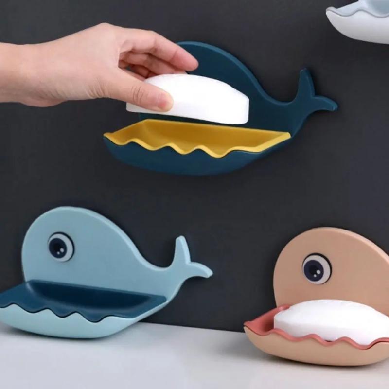 Whale Shape Soap Box Drain Soap Holder Box Bathroom Shower Soap Holder Sponge Storage Container Plate Tray Bathroom Accessories
Whale Shape Soap Box Drain Soap Holder Box Bathroom Shower Soap Holder Sponge Storage Container Plate Tray Bathroom Accessories