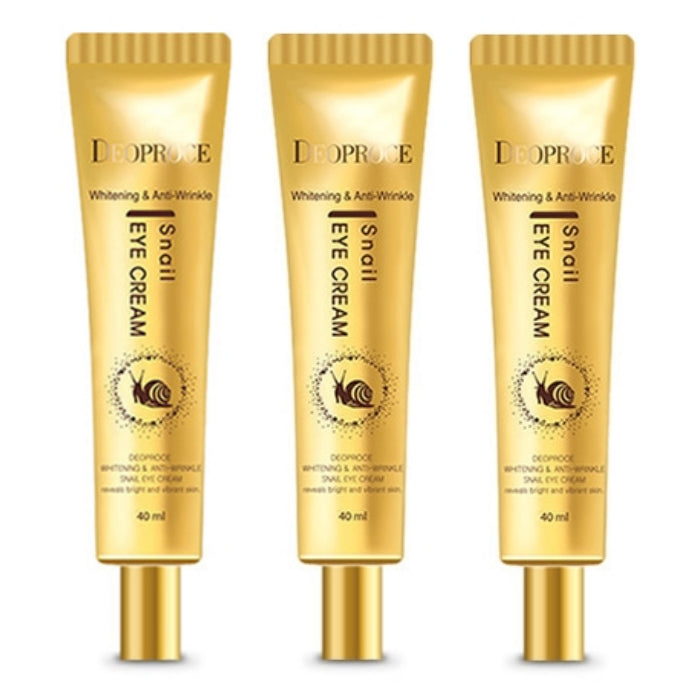 Deoproce Отбеливающий крем для глаз с улиткой против морщин 40мл 1Pcs/2Pcs/3Pcs/4Pcs 3Pcs
Deoproce Отбеливающий крем для глаз с улиткой против морщин 40мл 1Pcs/2Pcs/3Pcs/4Pcs 3Pcs