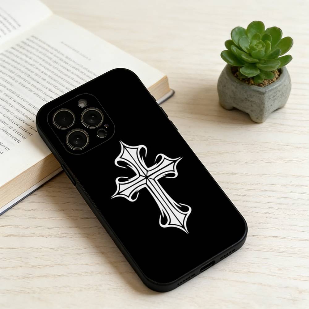 Чохол для телефону з хрестом для iPhone 17,16,15,14,13,12,11 Plus,Pro Max,XS,М який силіконовий чорний чохол iPhone16se4
Чохол для телефону з хрестом для iPhone 17,16,15,14,13,12,11 Plus,Pro Max,XS,М який силіконовий чорний чохол iPhone16se4