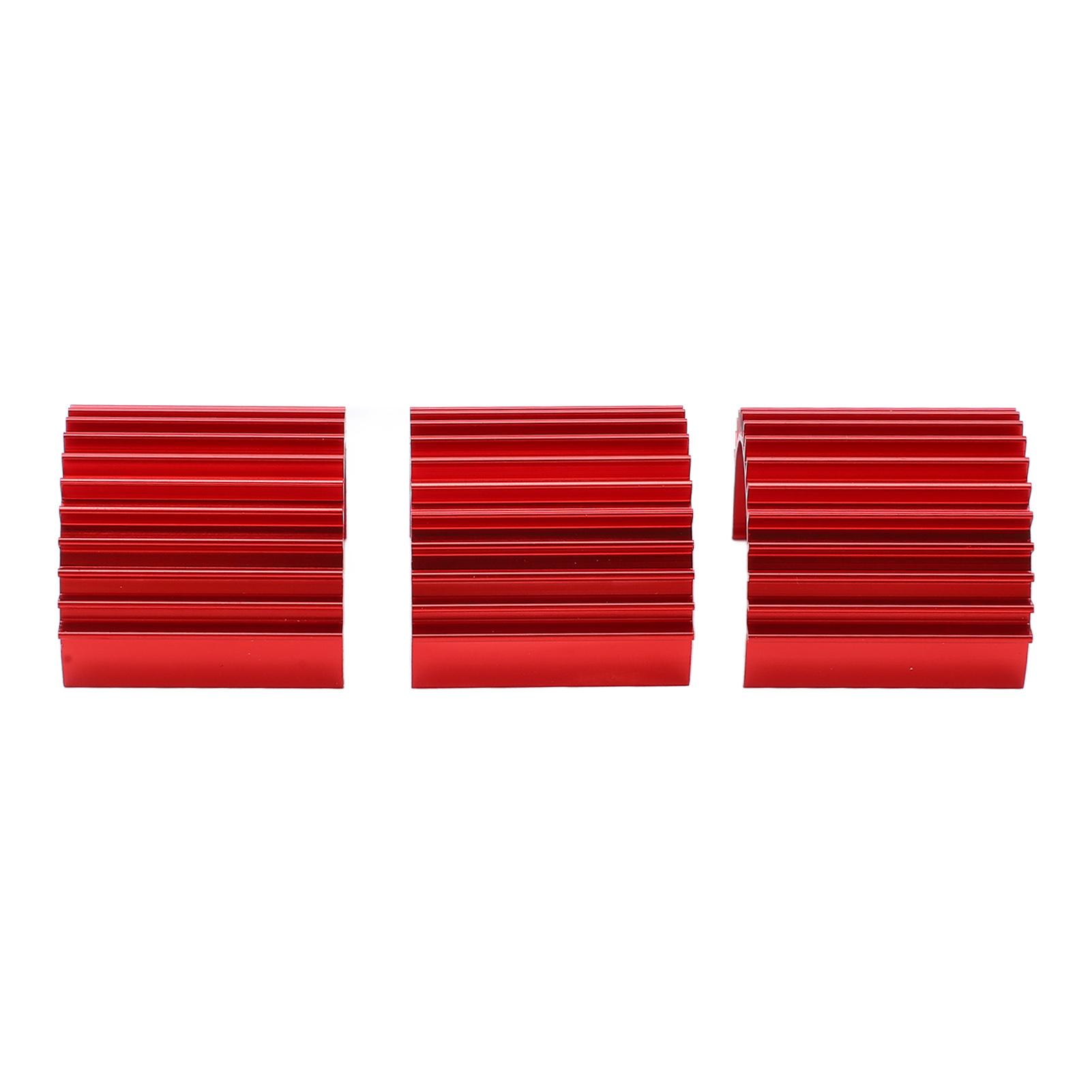 3pcs Aluminum 370 Brushless Brushed Motor Heat Sink Heatsink Cooling Fins for WPL C14 RC CarRed червоний
3pcs Aluminum 370 Brushless Brushed Motor Heat Sink Heatsink Cooling Fins for WPL C14 RC CarRed червоний