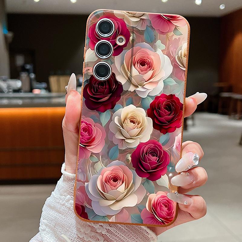 Масляная живопись Розы Цветочный узор Чехол для Samsung Galaxy A57 A37 A17 A56 A36 A26 A16 A55 A35 A15 A54 5G Роскошный Силиконовый чехол с текстурой кожи Samsung A26 5G коричневый
Масляная живопись Розы Цветочный узор Чехол для Samsung Galaxy A57 A37 A17 A56 A36 A26 A16 A55 A35 A15 A54 5G Роскошный Силиконовый чехол с текстурой кожи Samsung A26 5G коричневый