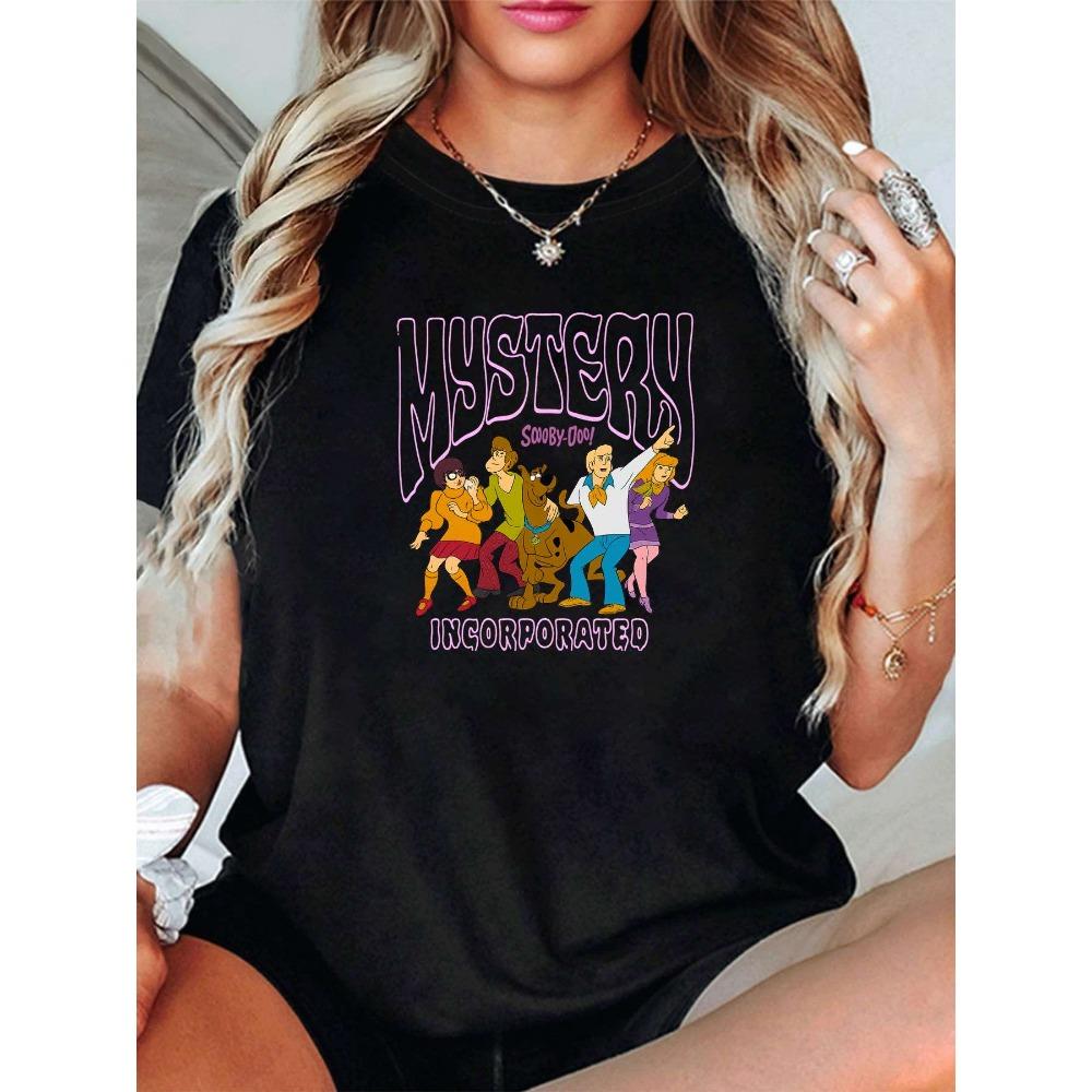 Cartoon Character Plus Size Women s Round Neck Short-sleeved T-shirt, Elastic Half-sleeved, Fashion Printing M
Cartoon Character Plus Size Women s Round Neck Short-sleeved T-shirt, Elastic Half-sleeved, Fashion Printing M