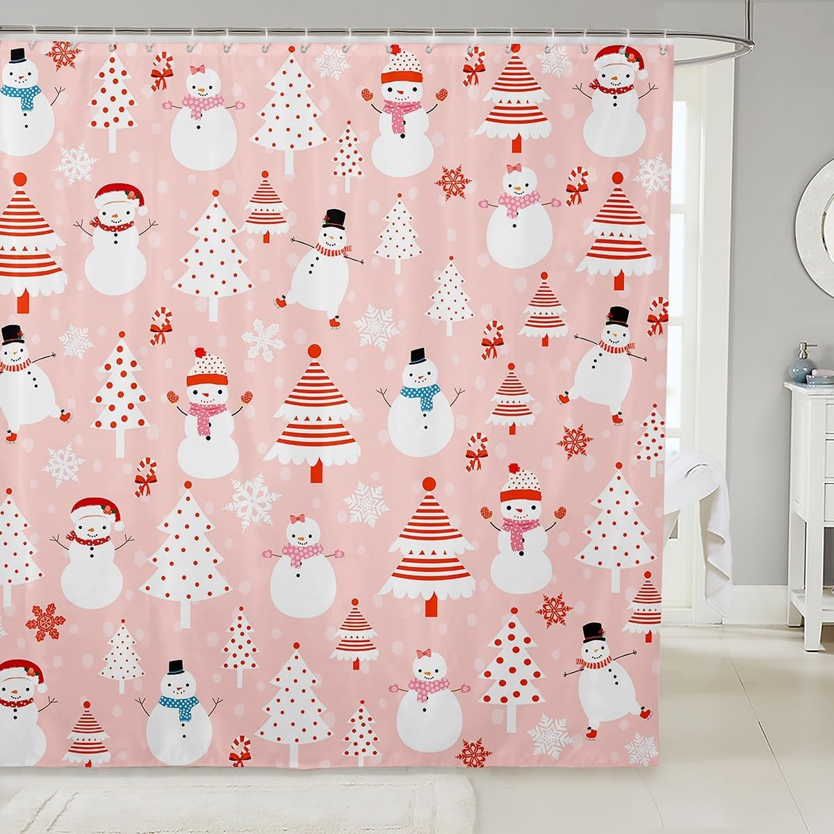 Christmas Kids Shower Curtain Cartoon Puppy Dogs Xmas Theme Bath Curtain For New Year Decor Bathroom Shower Curtain Set Animal W60H190(CM)-1 Pcs
Christmas Kids Shower Curtain Cartoon Puppy Dogs Xmas Theme Bath Curtain For New Year Decor Bathroom Shower Curtain Set Animal W60H190(CM)-1 Pcs