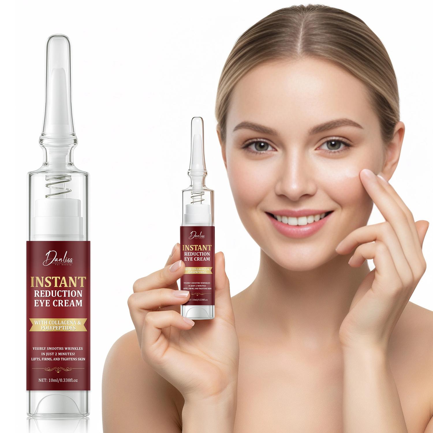 Instant Reduction Eye Cream-Firming & Lifting For A Well-rested Look-Improve Skin Elasticity-Suitable For All Skin Types, 10g
Instant Reduction Eye Cream-Firming & Lifting For A Well-rested Look-Improve Skin Elasticity-Suitable For All Skin Types, 10g