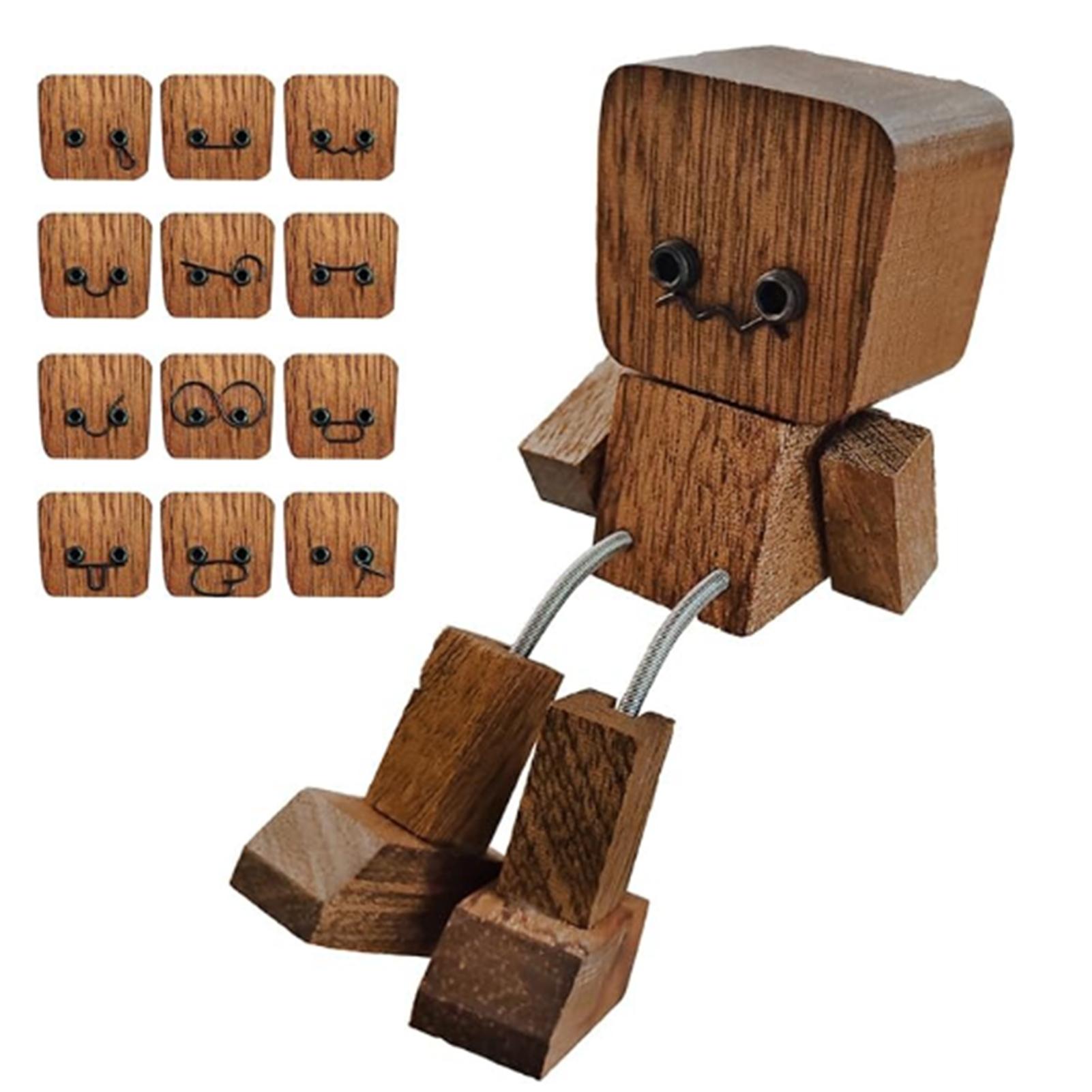 Shaking Wooden Man Figurine Handmade Shaking Feet Wooden Doll Car Dashboard Desktop Decoration Ornament
Shaking Wooden Man Figurine Handmade Shaking Feet Wooden Doll Car Dashboard Desktop Decoration Ornament