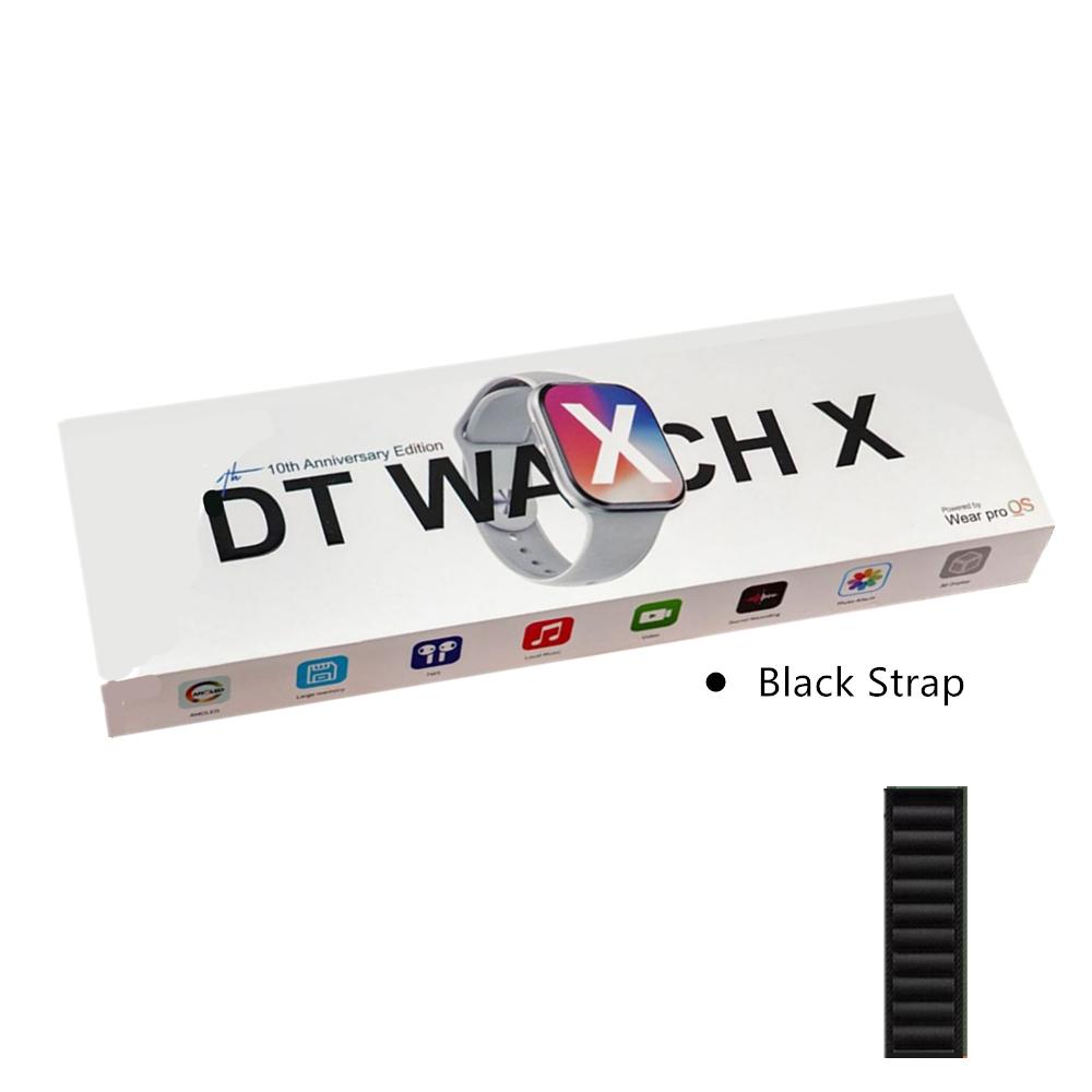 DT Watch X Смарт-годинник 4 ГБ ПЗП GPS NFC AMOLED Дисплей Bluetooth Дзвінки Музичний плеєр Сумісний з Android та iOS Нова Серія 10
DT Watch X Смарт-годинник 4 ГБ ПЗП GPS NFC AMOLED Дисплей Bluetooth Дзвінки Музичний плеєр Сумісний з Android та iOS Нова Серія 10