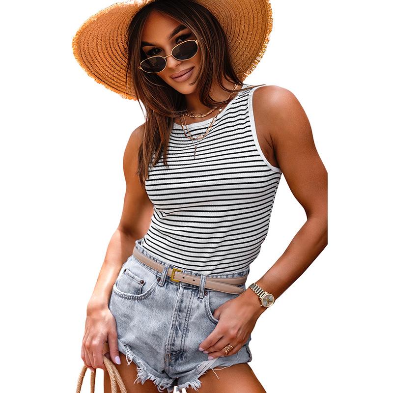 YYFS Женская мода Повседневная Лето Весна Полосатый Принт Без Рукавов О-образный Вырез Блузки и Рубашки XL
YYFS Женская мода Повседневная Лето Весна Полосатый Принт Без Рукавов О-образный Вырез Блузки и Рубашки XL