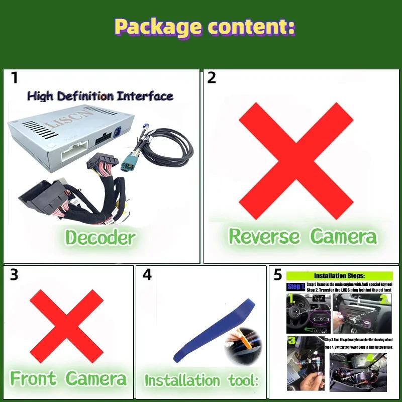 Reverse Camera Kit Special For Peugeot 208 308 408 2008 3008 5008 2012 ~ 2023 Original Screen Plug & Play Front Rear View Camera 2012-2016
Reverse Camera Kit Special For Peugeot 208 308 408 2008 3008 5008 2012 ~ 2023 Original Screen Plug & Play Front Rear View Camera 2012-2016