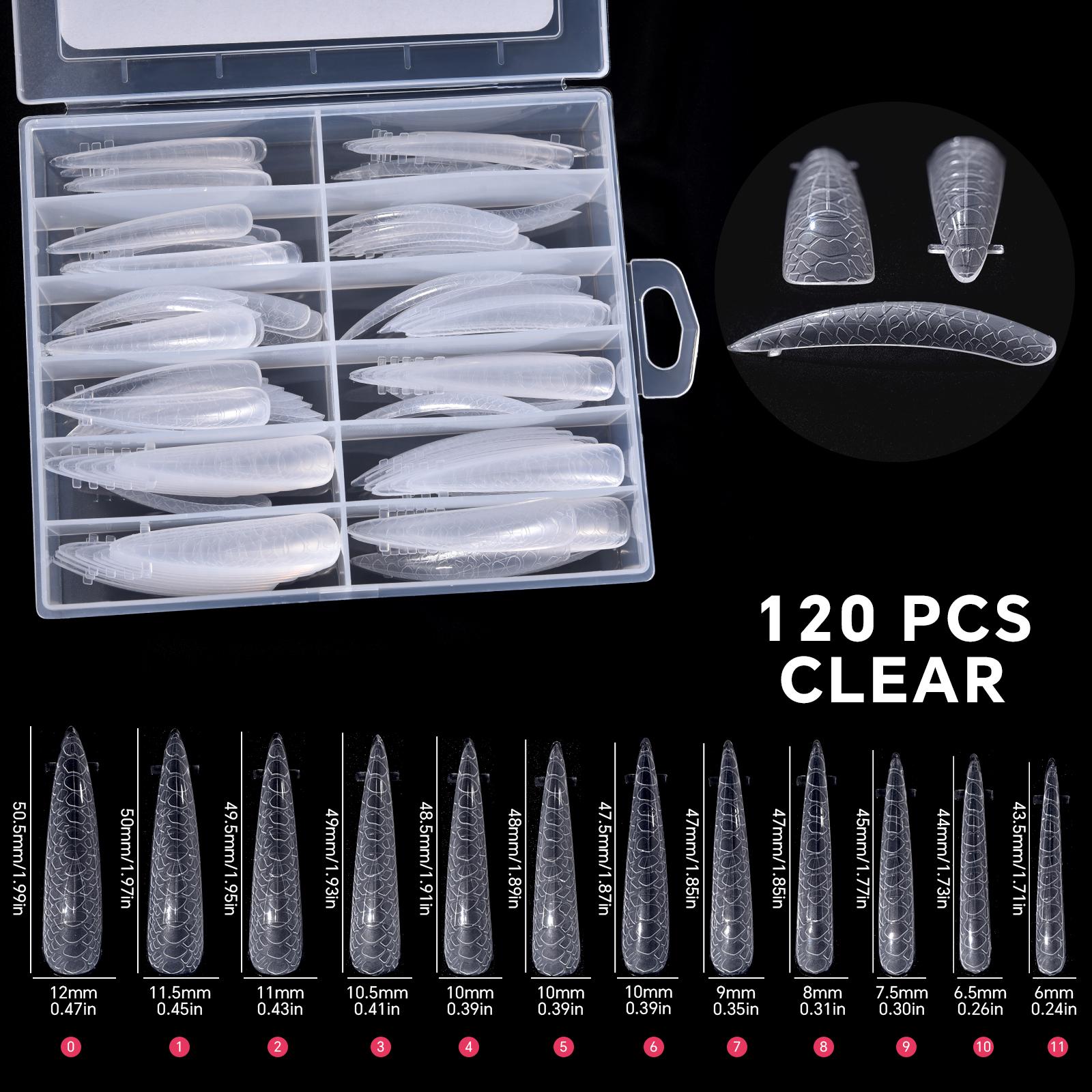 120 шт./кор. змеиный принт двойные формы для ногтей прозрачные полные покрытия формы для ногтей формы для наращивания ногтей формы для быстрого наращивания
120 шт./кор. змеиный принт двойные формы для ногтей прозрачные полные покрытия формы для ногтей формы для наращивания ногтей формы для быстрого наращивания