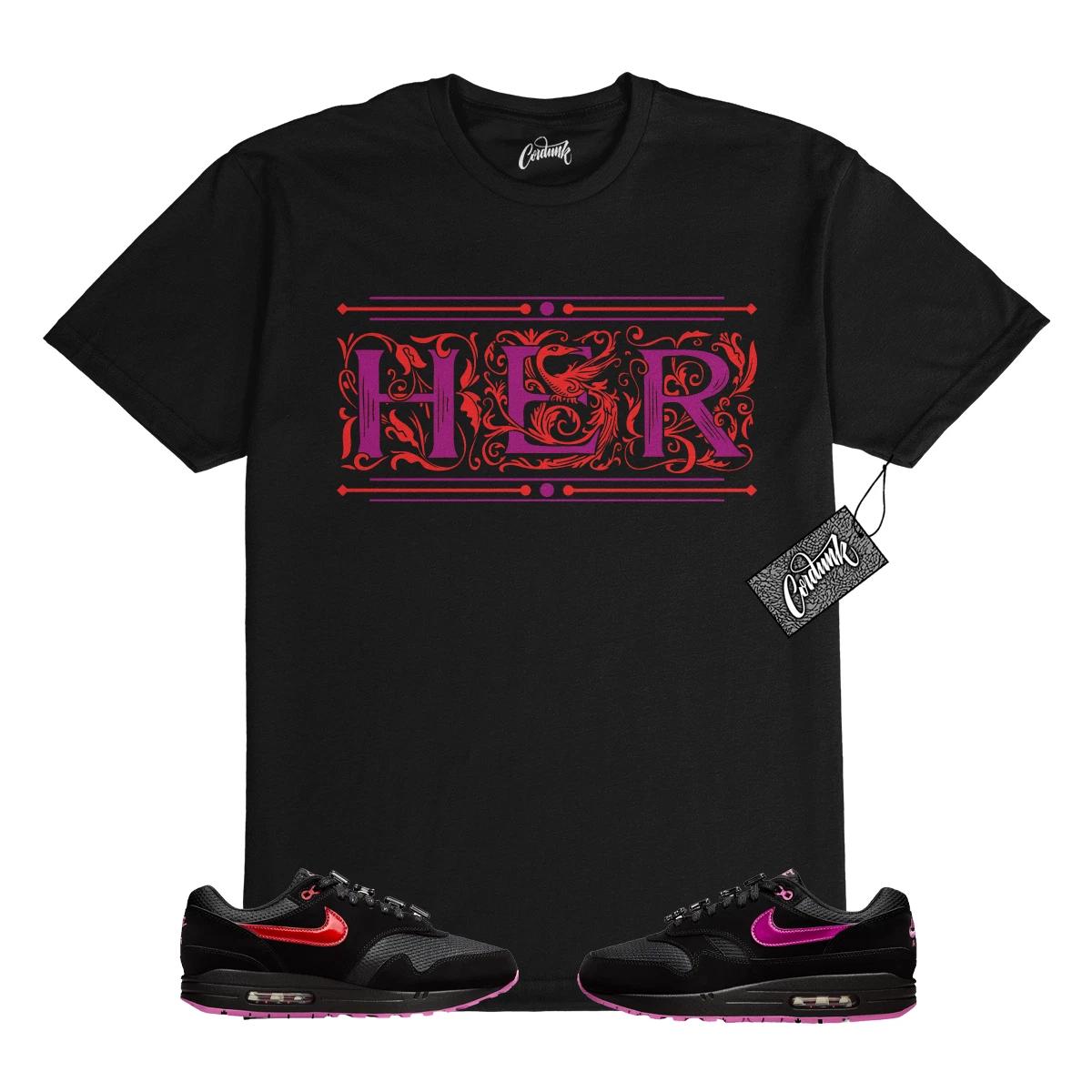 Air Max 1 PRM Valentine’s Day Black Playful Pink T Shirt Match HERCD S
Air Max 1 PRM Valentine’s Day Black Playful Pink T Shirt Match HERCD S