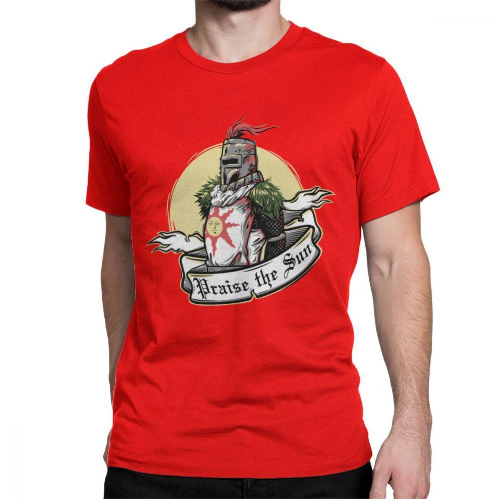 Мужская футболка Dark Souls Praise The Sun Bloodborne Game Awesome Tees Футболки с круглым воротом Летняя толстовка из чистого хлопка S чёрный
Мужская футболка Dark Souls Praise The Sun Bloodborne Game Awesome Tees Футболки с круглым воротом Летняя толстовка из чистого хлопка S чёрный